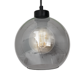Milagro lampa wisząca Sofia Smoked 3xE27 czarna MLP65800
