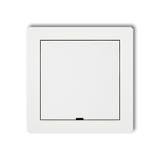 DECO Ramka pośrednia z zaślepką biały mat