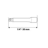 Przedłużka 1/4", 50 mm