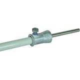 Gniazdo z adapterem fi 16 mm, drut prosty, stal nierdzewna NIRO