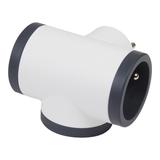 ROZGAŁĘŹNIK 3X2P+Z - BIAŁY/GRAFITOWY, Legrand