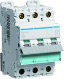 MCB Wyłącznik nadprądowy 10kA/15kA 3P D 16A NDN316 HAGER
