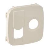 VALENA ALLURE - PLAKIETKA KREMOWA GNIAZDA TV + RJ 45, Legrand