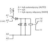 Moduł przekaźnikowy 24V DC 789-326 WAGO