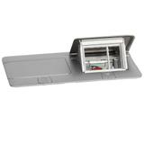 MINIPUSZKA POP-UP DO WYPOSAŻENIA, 6 (2X3) MODUŁÓW, ALUMINIUM, Legrand