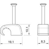 2026, KLIPSY Z GWINTEM 7-12MM B.