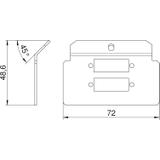 MTM2L, PŁYTKA WSPORNIKA