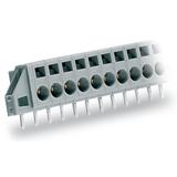 listwa zaciskowa przepustowa 12-bieg. szara raster 5 mm /25szt./ WAGO
