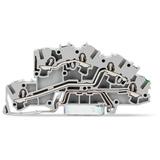 TOPJOBS złączka piętrowa 2,5 mm2 L/L/PE szara