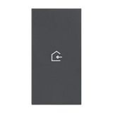 LIVING NOW 'MY HOME' - KLAWISZ Z SYMBOLEM  POWRÓT  - 2 MODUŁY - CZERŃ, Bticino