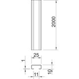 2061, SZYNA PROF.PEŁNA W TAŚMIE 2 M