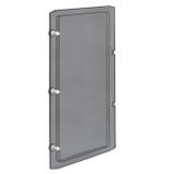 Drzwiczki transparentne DOOR-ECH-48PT 001100382 ETI