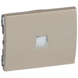 SISTENA LIFE KLAWISZ TITAN POJEDYNCZY Z BEZBARWNYM OKIENKIEM PODŚWIETLENIA, Legrand