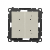 Simon 55 DIMMER  Ściemniacz do LED ściemnialnych klawiszowy kaszmirowy TESL1W.01/142