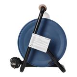 Przedłużacz bębnowy MINI 4 gniazda metalowy stojak polwinit H05VV-F 3x1mm2 długość 15m szary OR-AE-1