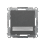 Simon 55 Oprawa oświetleniowa LED 14V (0,56 W) Barwa zimna biała 5900K Grafitowy mat