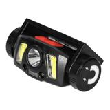 Latarka czołowa/światło rowerowe LED COB + XPG z akumulatorem Li-ion 1200 mAh, czujnik ruchu