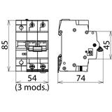 Aparat POP 2 do ochrony przed przepięciami dorywczymi TOV