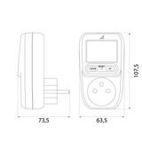 WatomierZ-iernik energii WME szary OPATÓWEK