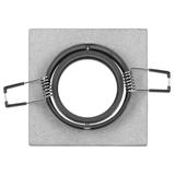 HALISI SM ramka dekoracyjna oprawy punktowej, MR16/GU10 max 50W, kwadrat, ruchoma, czarna AD-OD-6183 ORNO
