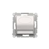 Simon 54 Oprawa oświetleniowa LED 230 V AC 1.1 W białe zimne 5900 K srebrny mat DOSA.01/43 KONTAKT
