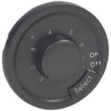 CELIANE - Plakietka termostatu do ogrzewania podłogowego grafitowa, Legrand