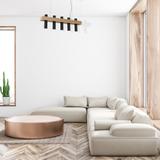 lampa wisząca West Black 5xGU10 MLP5511 Milagro