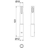 N-K SWZ SDS Pobijak do kotew