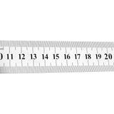 Przymiar liniowy 100 cm, stal nierdzewna