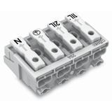 złączka zasilająca 4-biegunowa bez stopek bez styku PE