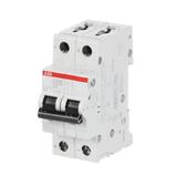 S202M-K0.75UC Wyłącznik nadprądowy 10kA AC/DC 2P K0.75A 2CDS272061R0187 ABB