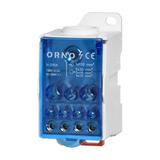 Blok rozdzielczy 250A, zacisk wejściowy 1x120mm2, zaciski wyjściowe 4x10 i 5x16 i 2x25mm2