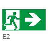 Piktogram wyjście w prawo - E2