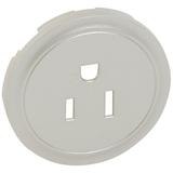 CELIANE - PLAKIETKA GNIAZDO 2P+Z EURO/USA TYTANOWA, Legrand