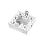 HAD01 Puszka przyłączeniowa do kuchenek 80x80x25 mm, 5 zacisków 6mm2 - kolor biały