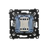 Simon 55 Przycisk zwierny /światło/ szybkozłączka Biały mat