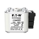 FUSE 350A 690V 1BKN/50 AR UC Wkładka szybka 350A AC 690V rozmiar 1 53x69x51 mm aR IEC UL, 170M4461 E