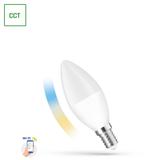 LED ŚWIECOWA 5W E-14 230V CCT+DIM Wi-Fi SpectrumSMART