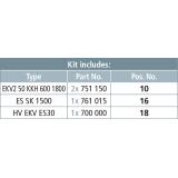 Komplet uziemiający do podgrzewanych instalacji (transformatory, kolej)