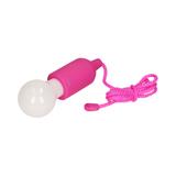 Bateryjna lampka nocna na sznurku 1W LED 3 x AAA różowa LA-5/P ORNO