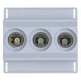 TFRN01-SB Podstawa bezpiecznikowa 16A AC 400V D01 3P montaż śrubowy 1.5 - 4 mm2 przewody we TFRN01-S