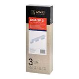 DOA SP 3I oprawa ścienno-sufitowa GU10 max. 3x50W IP20 biała AD-OP-6195WGU10 ORNO