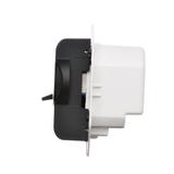 Simon 54 Regulator temperatury z czujnikiem wewnętrznym 16(2) A 230V. Montaż na wkręty czarny