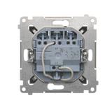 Simon 54 Przycisk potrójny z podświetleniem LED 10A 250V szybkozłączka antracyt DP31L.01/48 KONTAKT
