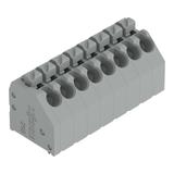 listwa zaciskowa do pł. drukowanych 8-bieg. szara raster 3,5 mm /40szt./ WAGO