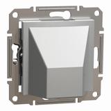 Asfora, wypust kablowy bez ramki, aluminium