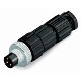 wtyczka prosta M8 3-biegunowa