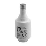 Wkładka topikowa DII gF 500V/10A 100 szt. FLI-01(DII)/10/25 ORNO
