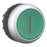 M22-DL-G-X1 Przycisk zielony /I/ z samopowrotem i z możliwością podświetlenia 216938 EATON