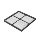 NYMPHEA SELECT 24W/35W/40W CCT 230V 120ST IP20 400X400X33MM CZARNY 5 LAT GWARANCJI